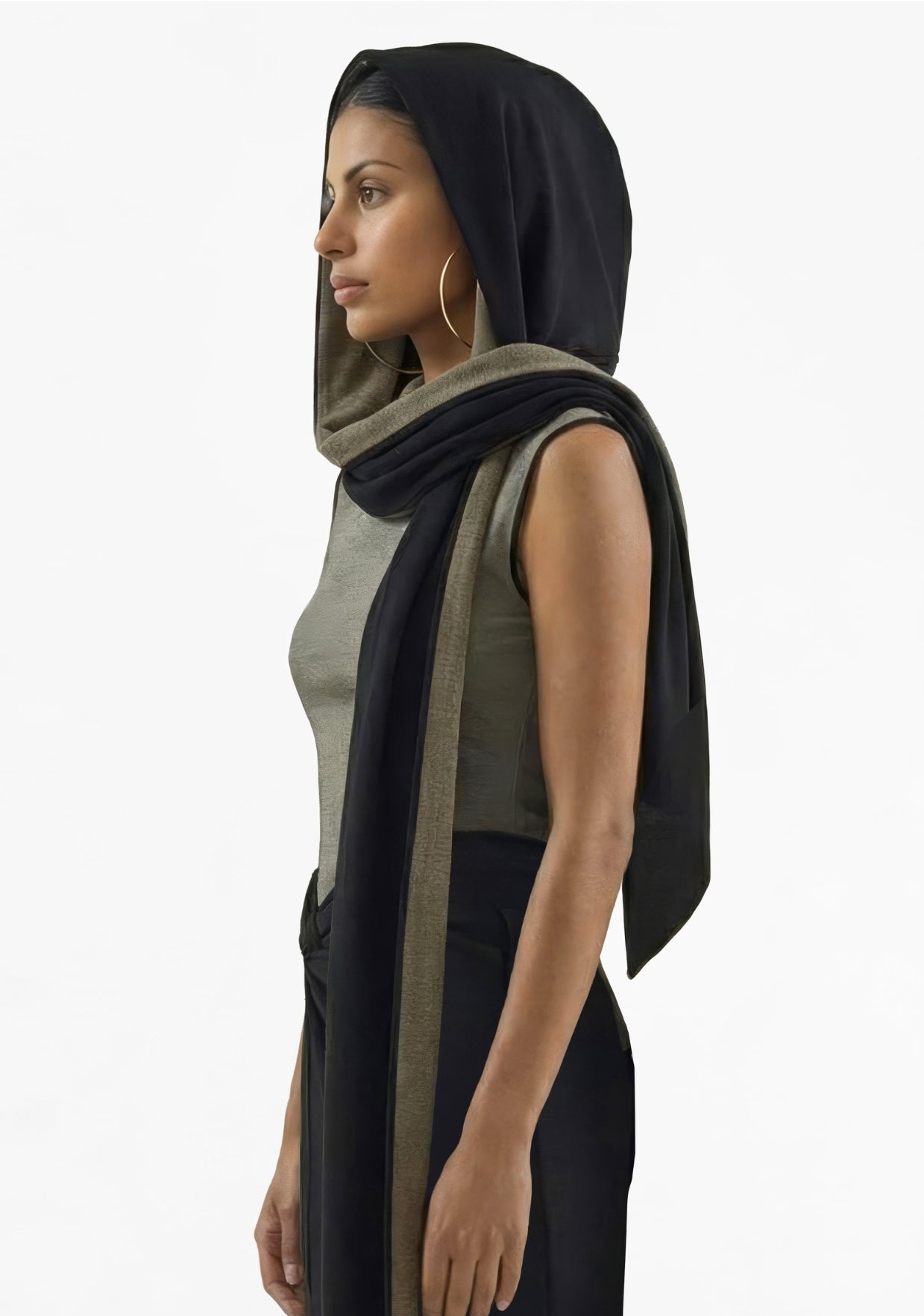 EMF Protective Hooded scarf and swaddle