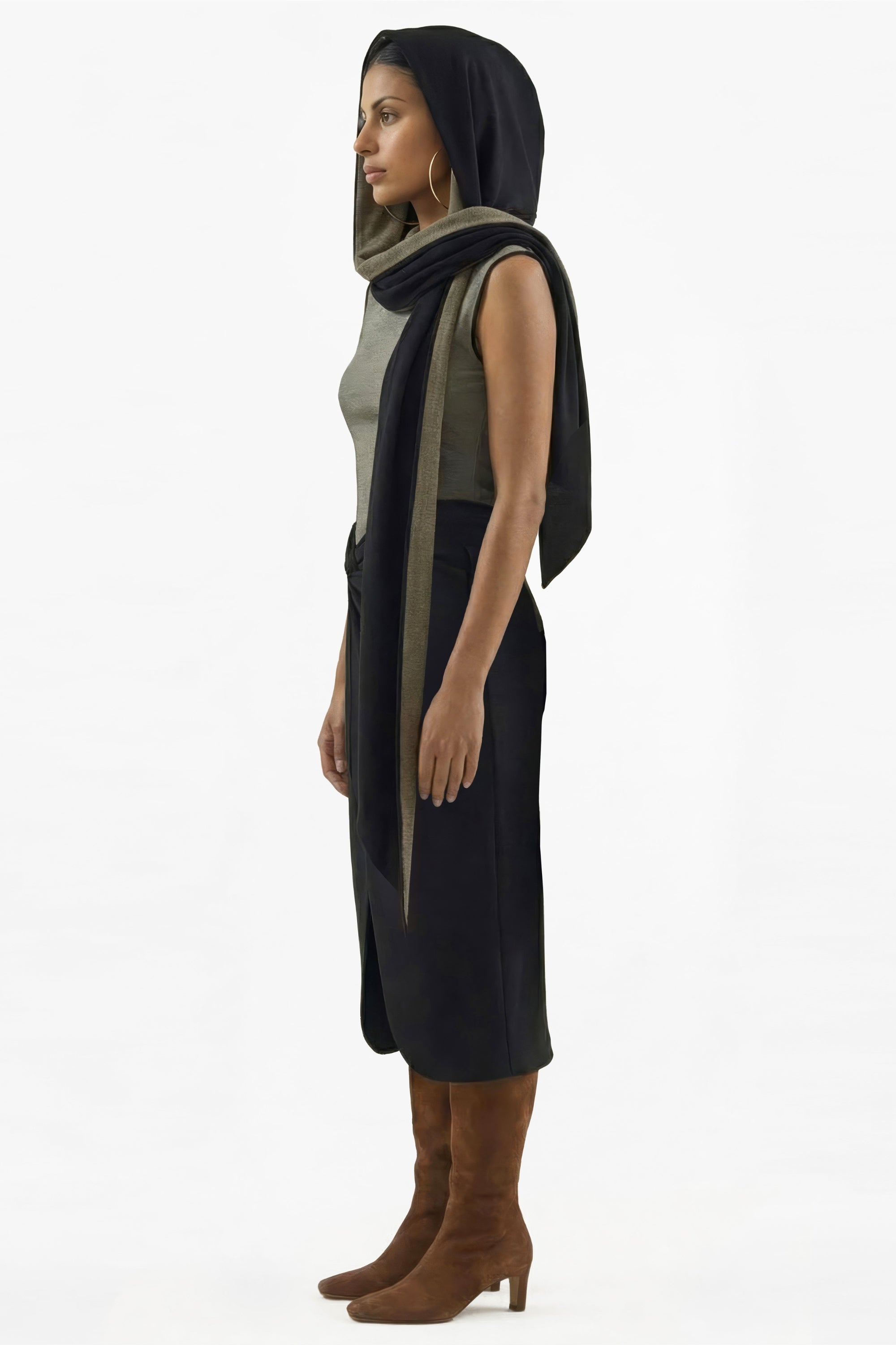 Halo Hooded Scarf & Swaddle: EMF Shielding