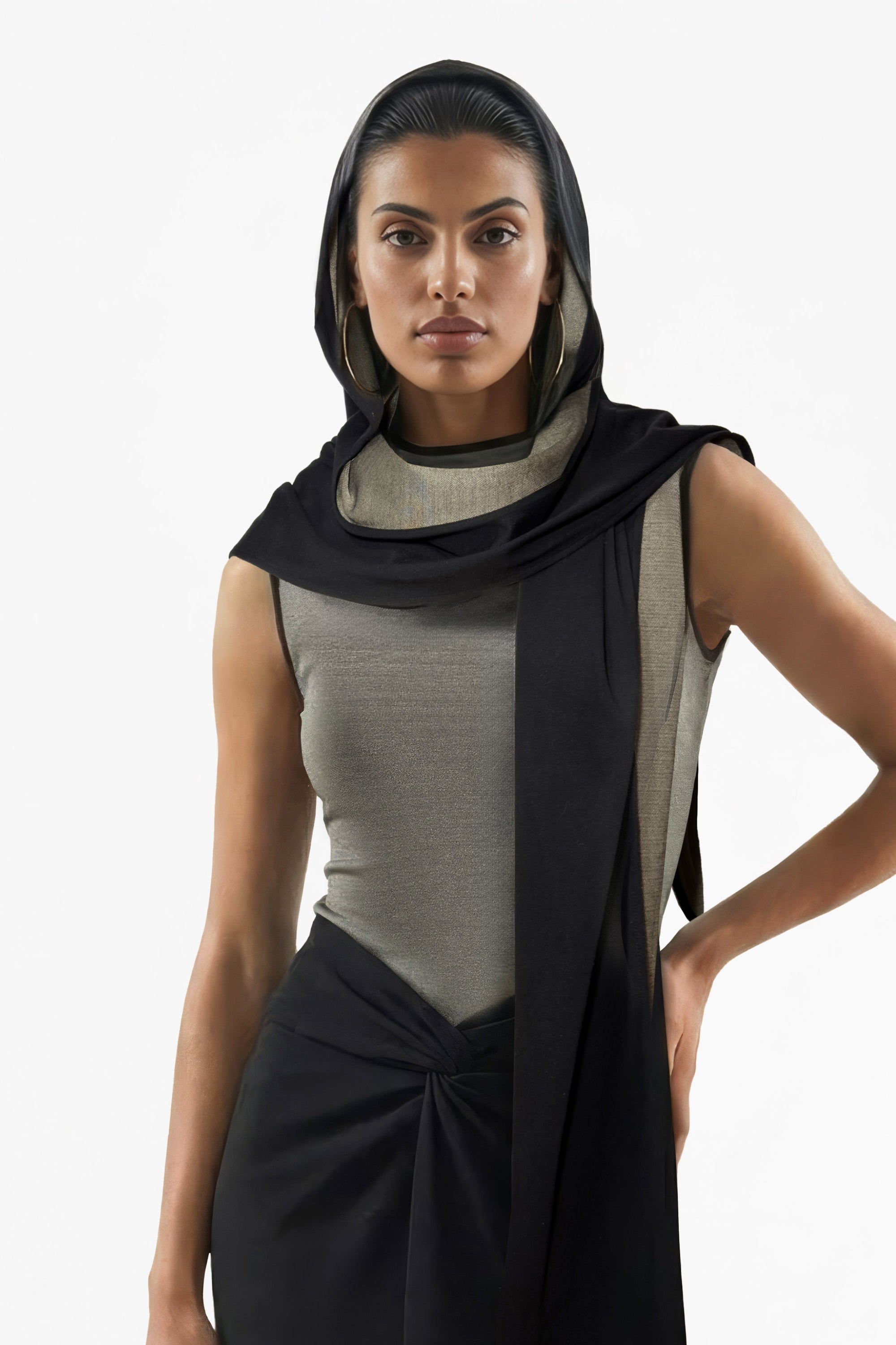 The Halo Hooded Scarf