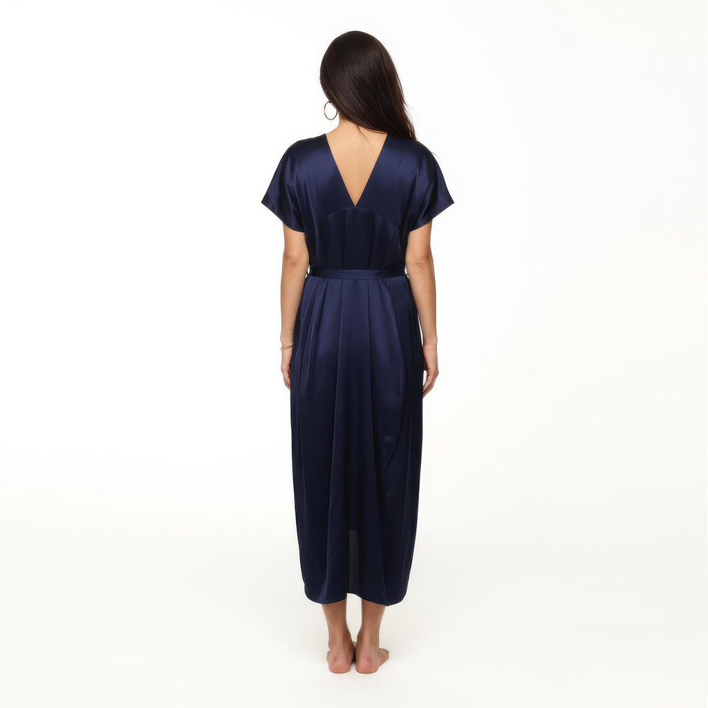 Silk Kimono Dress: EMF Shielding