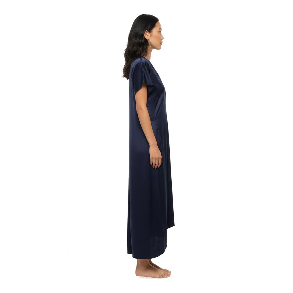 Silk Kimono Dress: EMF Shielding